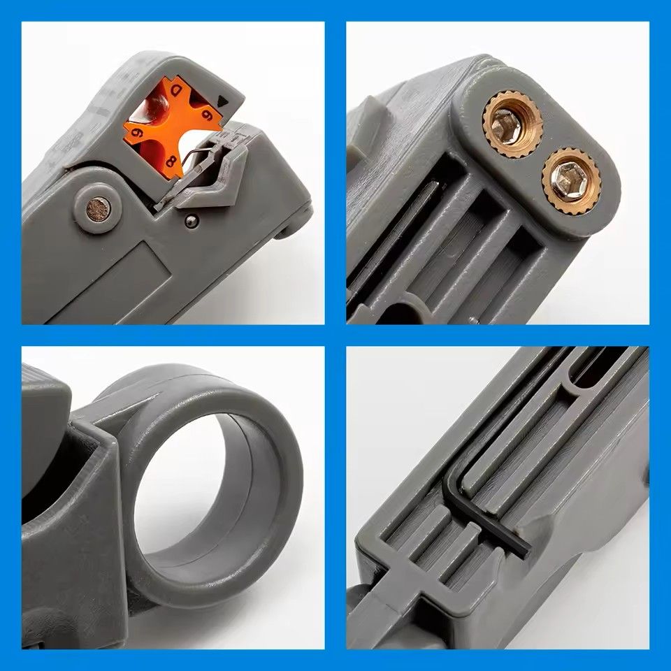 Insulated Wire Stripping Pliers  Stainless Steel Cable Stripper With BuiltIn Hexagon Wrench Electri 4