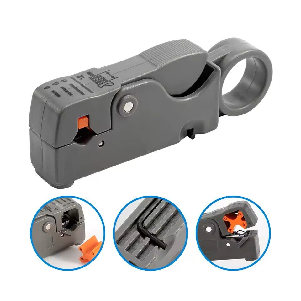 Insulated Wire Stripping Pliers  Stainless Steel Cable Stripper With BuiltIn Hexagon Wrench Electri 6