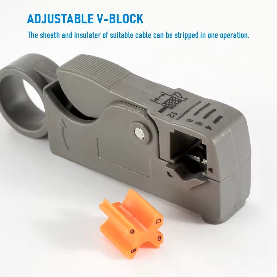 Insulated Wire Stripping Pliers  Stainless Steel Cable Stripper With BuiltIn Hexagon Wrench Electri 5