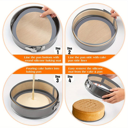 Silicone Baking Pad For Springform Pans 5
