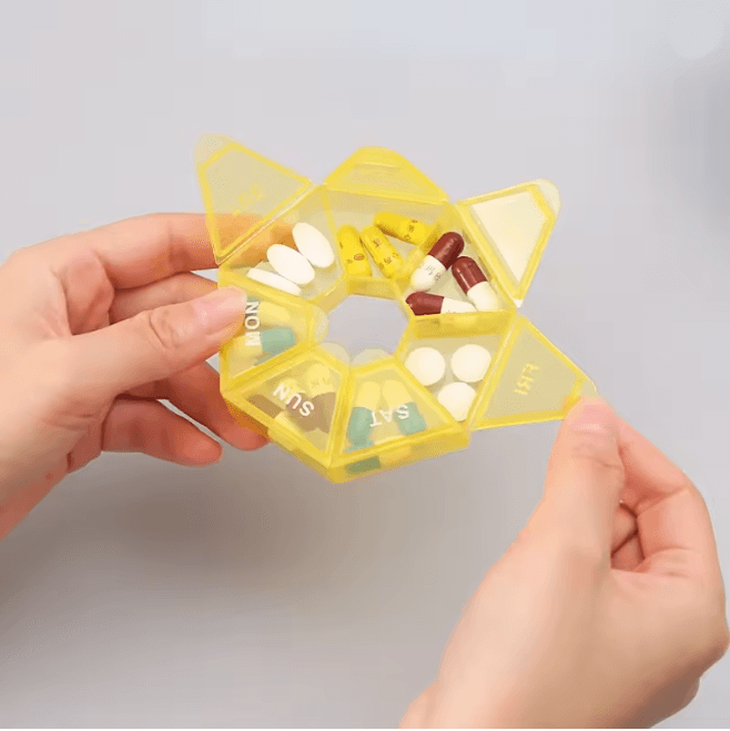 Mini Travel Pill Organizer Box 2