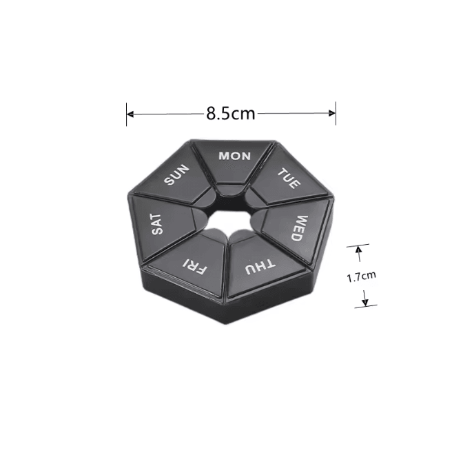 Mini Travel Pill Organizer Box 3