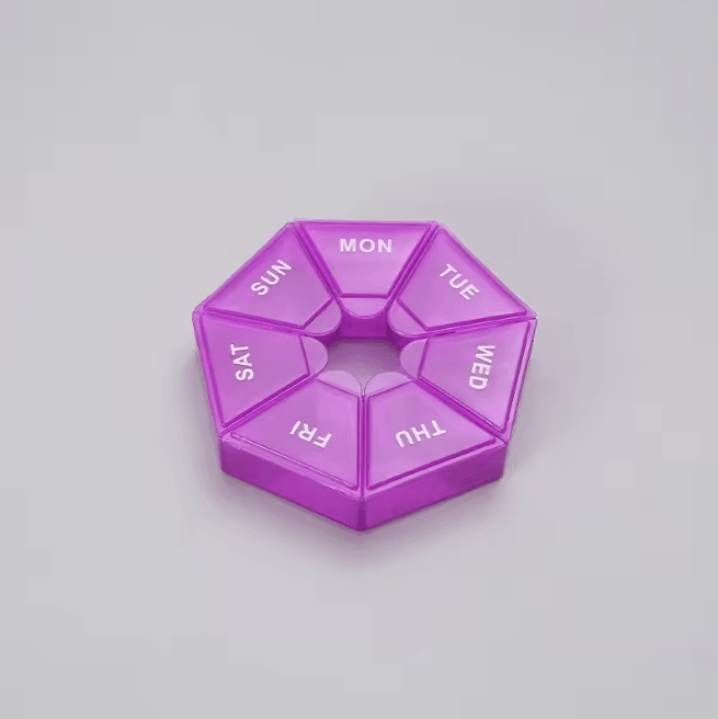 Mini Travel Pill Organizer Box 10