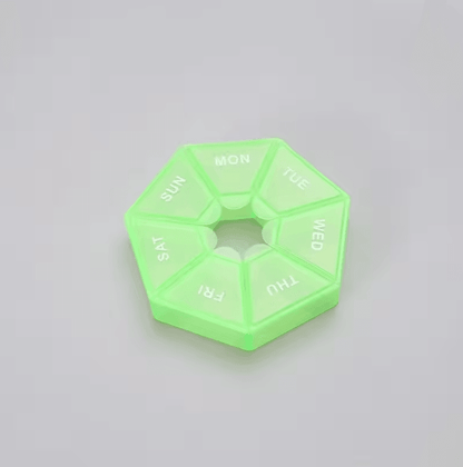 Mini Travel Pill Organizer Box 12