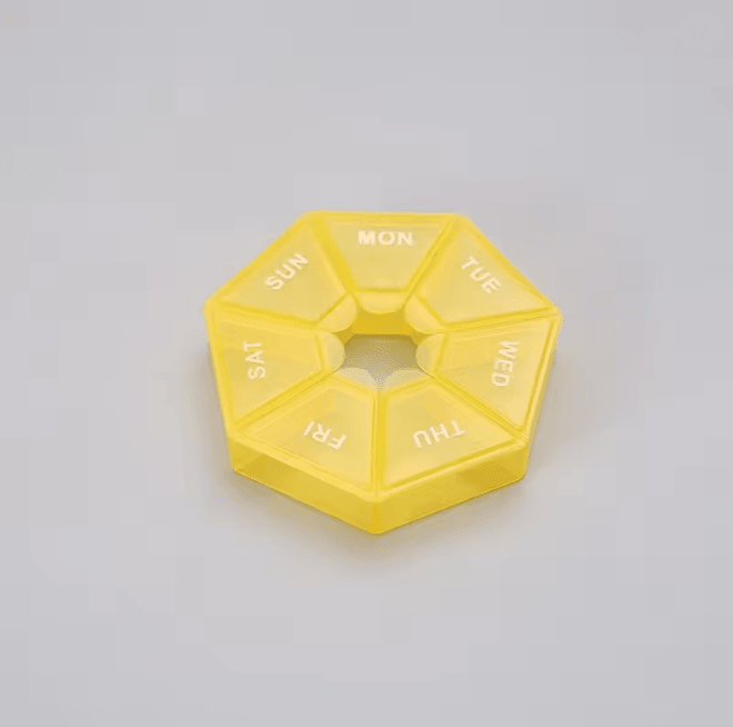 Mini Travel Pill Organizer Box 7