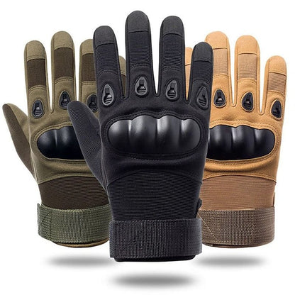 Outdoor Tactical Full Finger Hard Shell Gloves