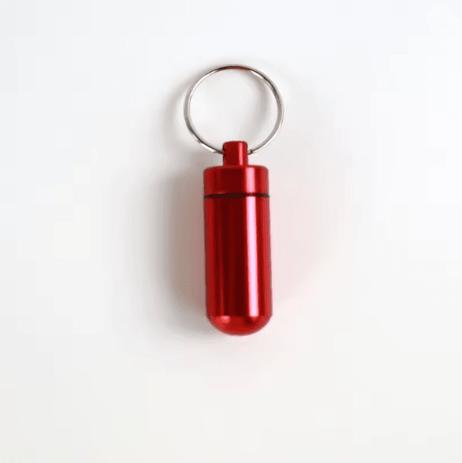 Mini Waterproof Aluminum Pill Box 5
