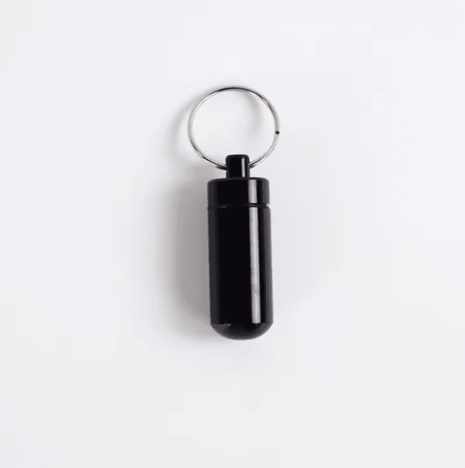 Mini Waterproof Aluminum Pill Box 6