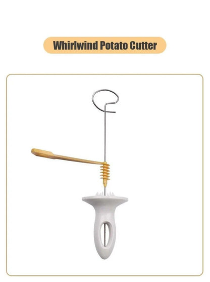 Whirlwind Potato Spiral Cutter  Potato Tower Maker  Vegetable Spiral Slicer  Creative Kitchen Gadge 2