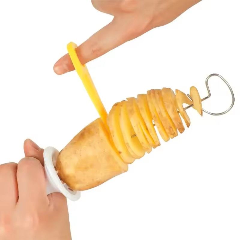 Whirlwind Potato Spiral Cutter  Potato Tower Maker  Vegetable Spiral Slicer  Creative Kitchen Gadge 5