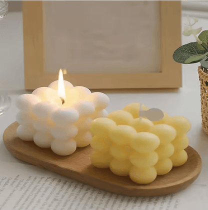 Soy Wax Decorative Cube Candle