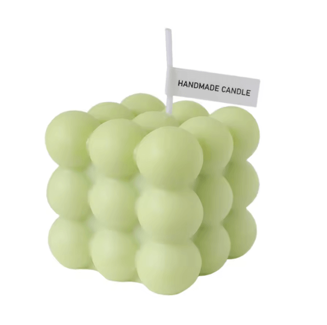 Soy Wax Decorative Cube Candle 6