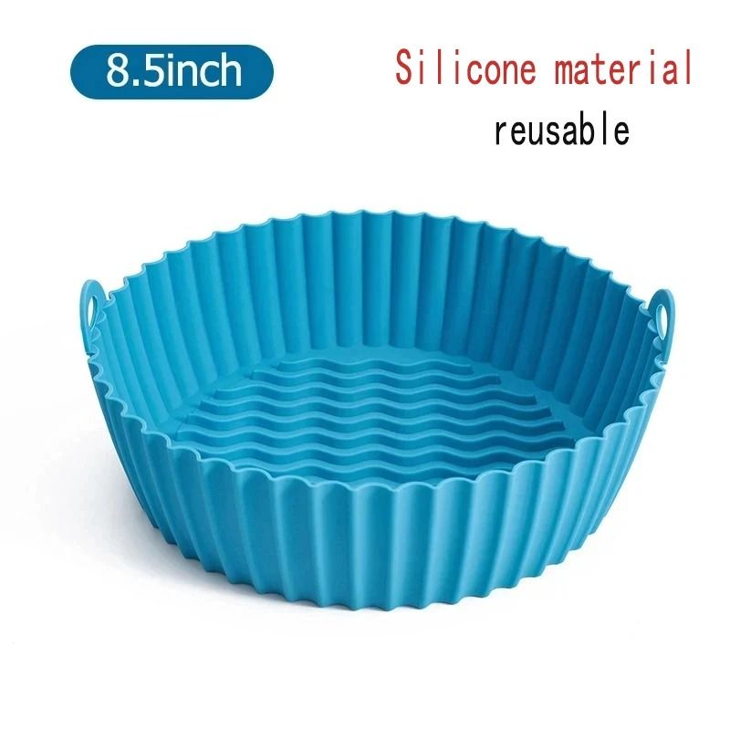 50 Piece Round Air Fryer Disposable Paper Liners 12