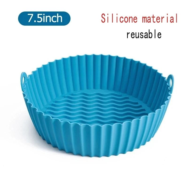 50 Piece Round Air Fryer Disposable Paper Liners 19