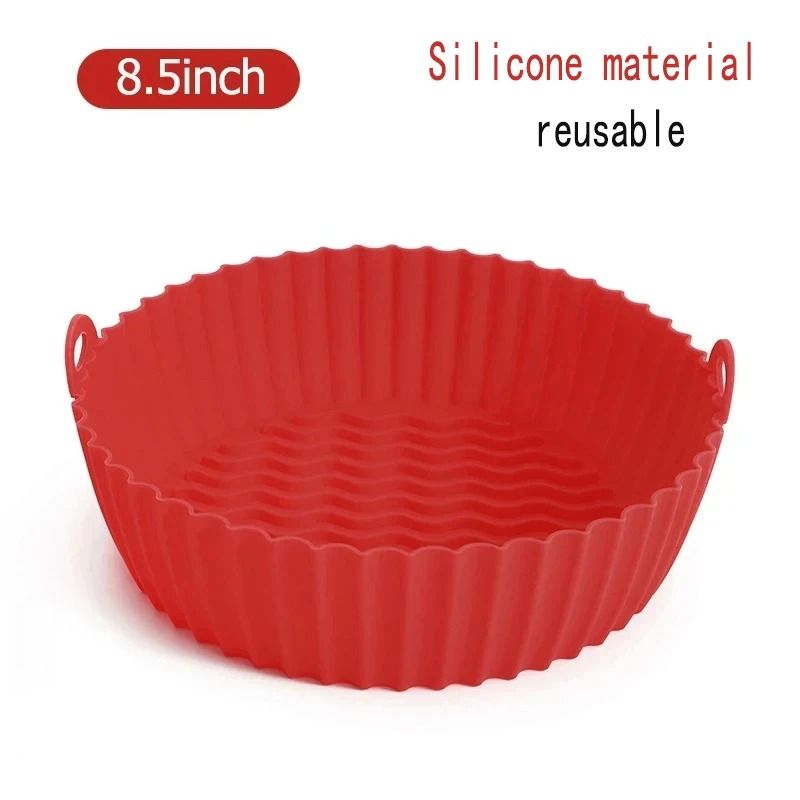50 Piece Round Air Fryer Disposable Paper Liners 8