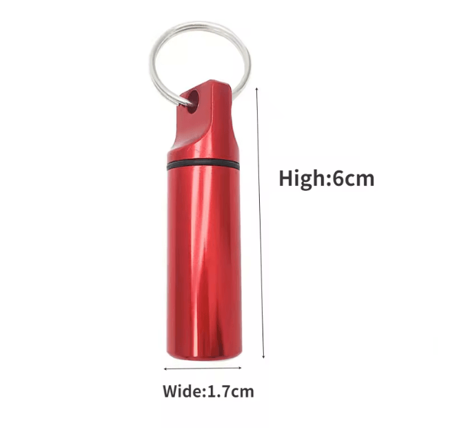 Aluminum Waterproof Pill Storage Case 3