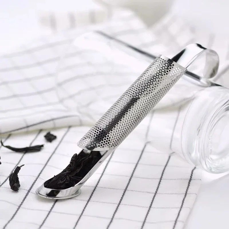 304 Stainless Steel Tea Infuser Spoon  Fine Mesh LooseLeaf Tea Strainer  Filter  Reusable Teaware 11