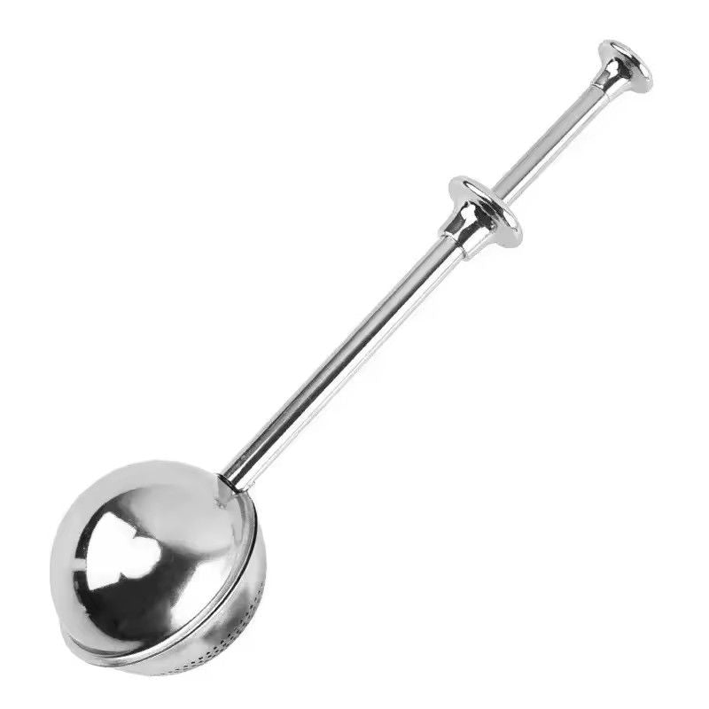 304 Stainless Steel Tea Infuser Spoon  Fine Mesh LooseLeaf Tea Strainer  Filter  Reusable Teaware 16