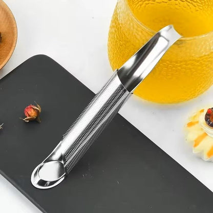 304 Stainless Steel Tea Infuser Spoon  Fine Mesh LooseLeaf Tea Strainer  Filter  Reusable Teaware 10