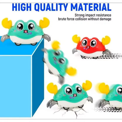 DoubleLoop Running Crab  Octopus Toy Inertia PullAlong Kids PushAndGo Walker For Toddlers 1
