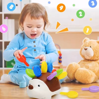 Sensory Hedgehog FineMotor Toy For Toddlers Montessori Early Learning  Development Toy 2