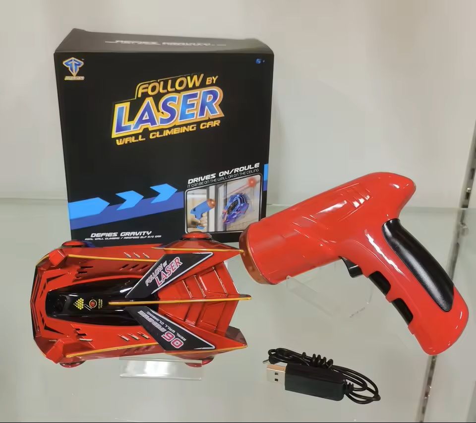 RemoteControlled WallClimbing Car Toy Infrared Laser Induction RC Racing Car For Kids 1