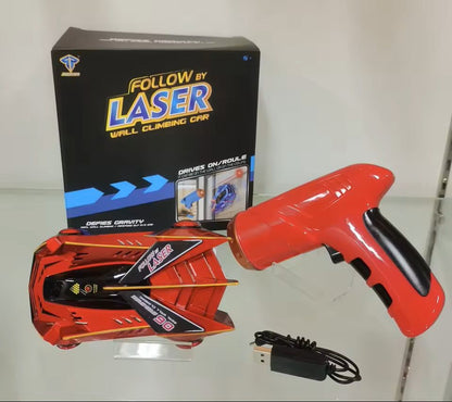 RemoteControlled WallClimbing Car Toy Infrared Laser Induction RC Racing Car For Kids 1