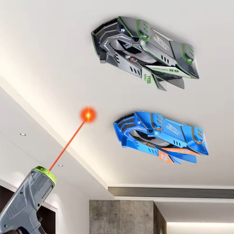 RemoteControlled WallClimbing Car Toy Infrared Laser Induction RC Racing Car For Kids 2