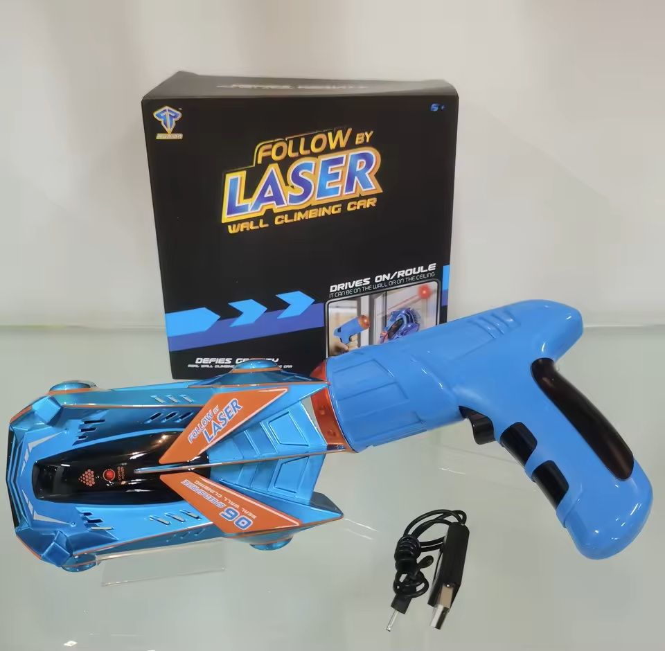 RemoteControlled WallClimbing Car Toy Infrared Laser Induction RC Racing Car For Kids 3
