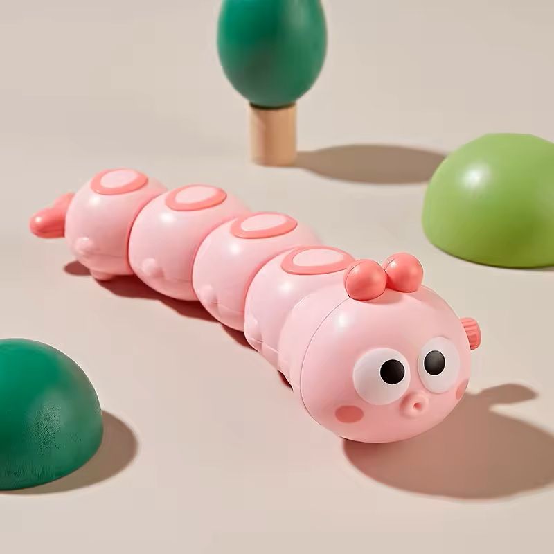 Cartoon Caterpillar PullAlong Running Baby Toy Fun Moving Toy For Toddlers  Babies 5