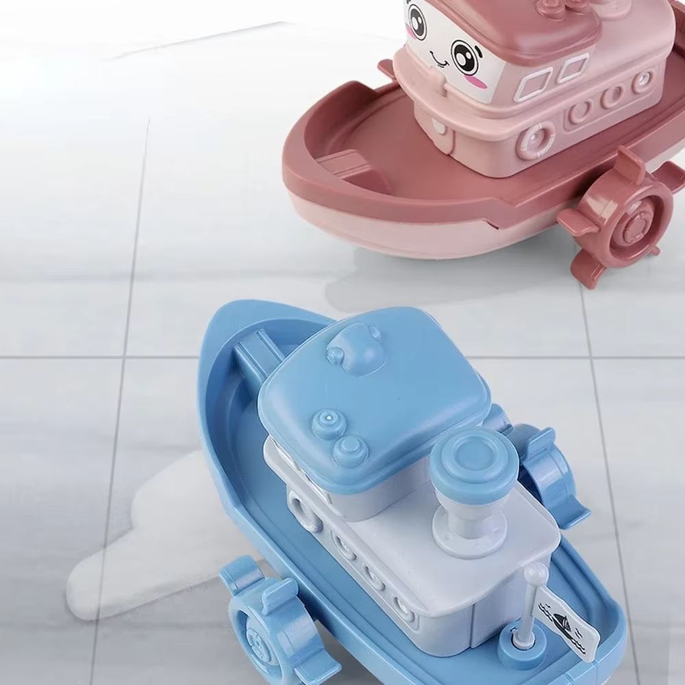 Cute Wind Up Cartoon Ship Bath Toy For Kids 2
