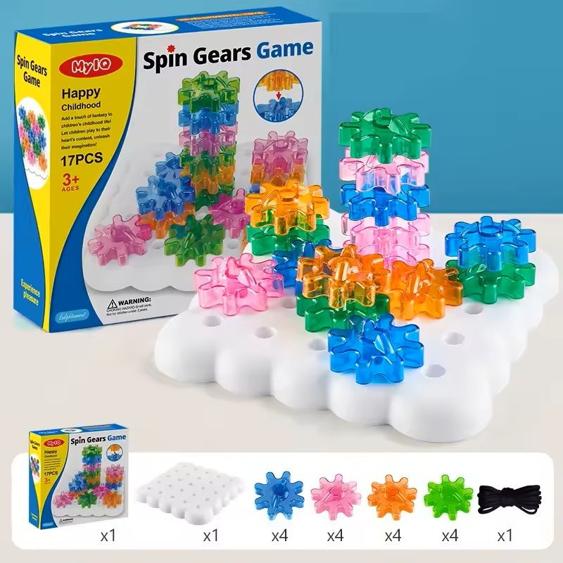 Montessori Peg Board Toy Oddler Building  Stacking Block Game For Early Learning 1