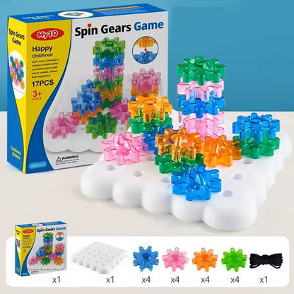 Montessori Peg Board Toy Oddler Building  Stacking Block Game For Early Learning 2