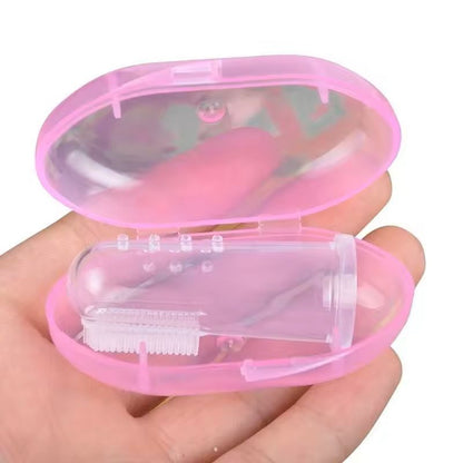 SuperSoft Silicone Finger Toothbrush For Dogs  Cats Gentle Teeth  Gum Care For Pets 1