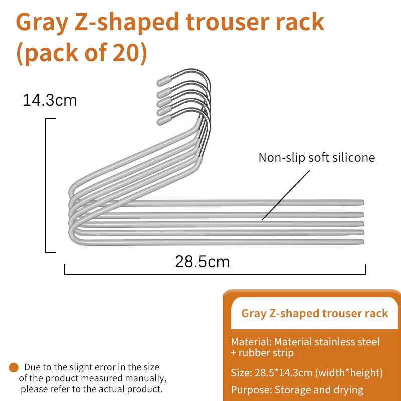 SpaceSaving Expandable Sliding Pants Rack 9
