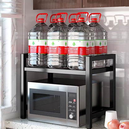 Retractable MultiFunction Microwave Oven  Kitchen Storage Rack 3