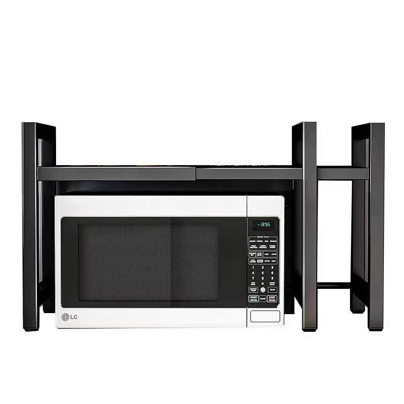 Retractable MultiFunction Microwave Oven  Kitchen Storage Rack 4