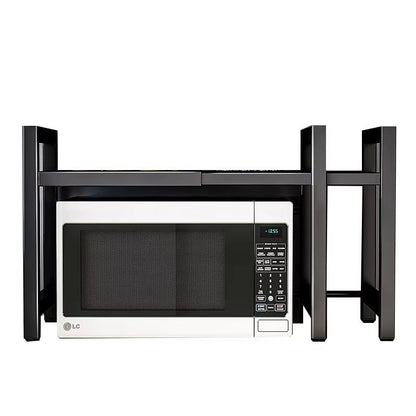 Retractable MultiFunction Microwave Oven  Kitchen Storage Rack 4