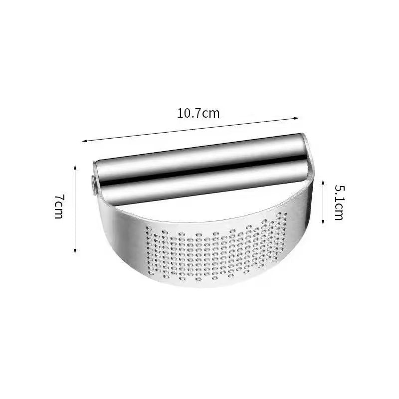 Upgraded Stainless Steel Garlic Press Rocker Manual Garlic Ginger Crusher And Mincer Kitchen Tool 3