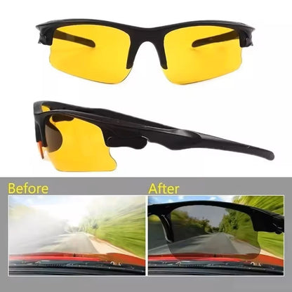Day  Night AntiGlare Driving Glasses Night Vision Car Safety Eyewear For Drivers 4