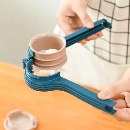 Food Storage Bag Sealing Clip With Pour Spout Plastic Cap Sealer Clip For Snacks Candy And Kitchen  3