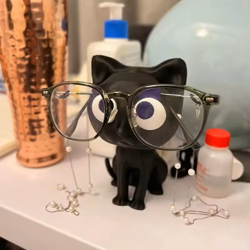 Cat Shaped Glasses Holder Stand  Eyeglasses  Sunglasses Display Rack For Desk Or Nightstand 3