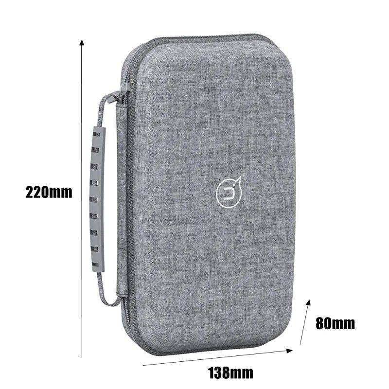 Waterproof Double Layer Electronics Organizer Bag  Travel Cable Cord Storage Pouch 11