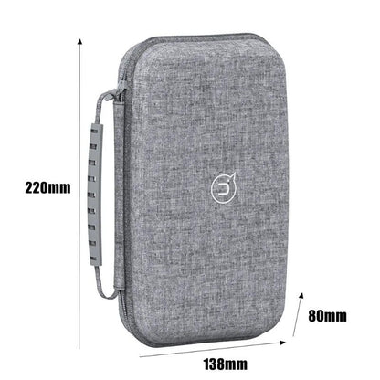 Waterproof Double Layer Electronics Organizer Bag  Travel Cable Cord Storage Pouch 11