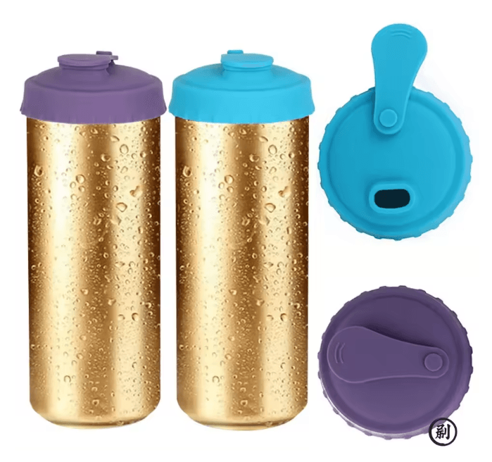 Reusable Silicone Soda Can Lid 2