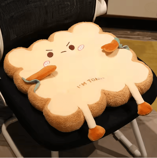Cute Toast Seat Cushion 4
