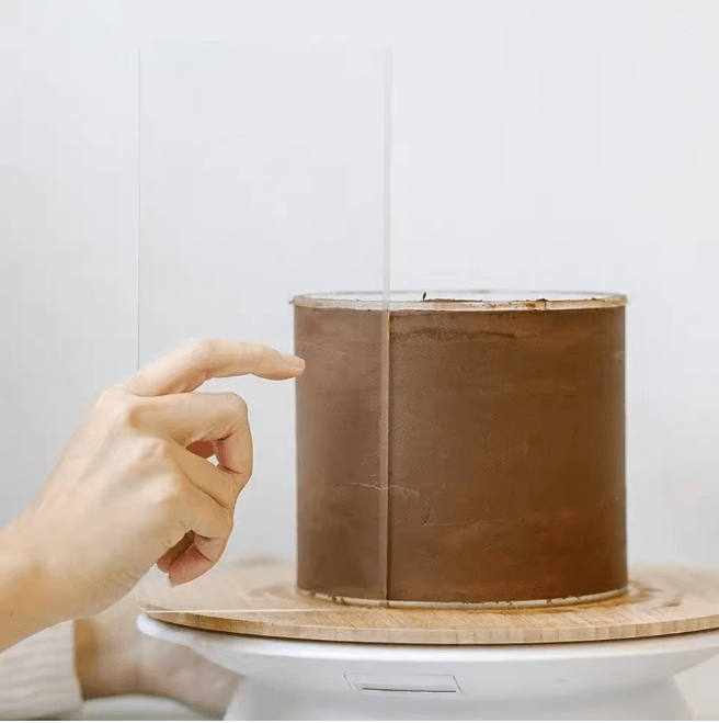 Acrylic Cake Scraper Spatula 2