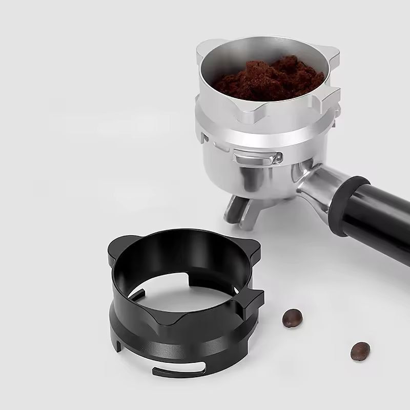 Premium 54 mm Espresso Dosing Ring & Funnel – Clean, Consistent Shots Every Time