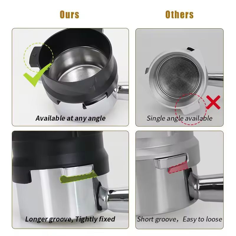 Premium 54 Mm Espresso Dosing Ring  Funnel  Clean Consistent Shots Every Time 2