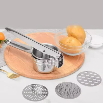 SmoothPress Stainless Steel Potato Ricer  Vegetable Press 5